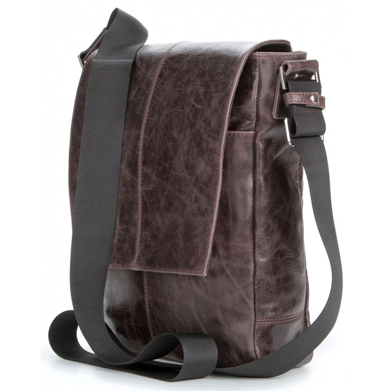 Сумка SHVIGEL кожаная Коричневая