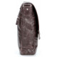 Сумка SHVIGEL кожаная Коричневая