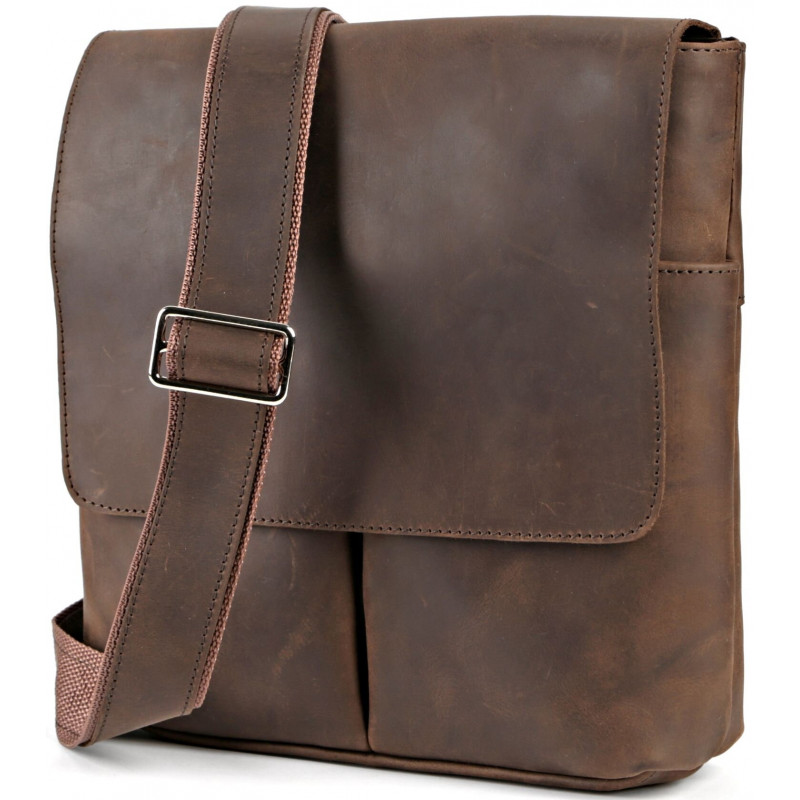 Сумка SHVIGEL из винтажной кожи Коричневая