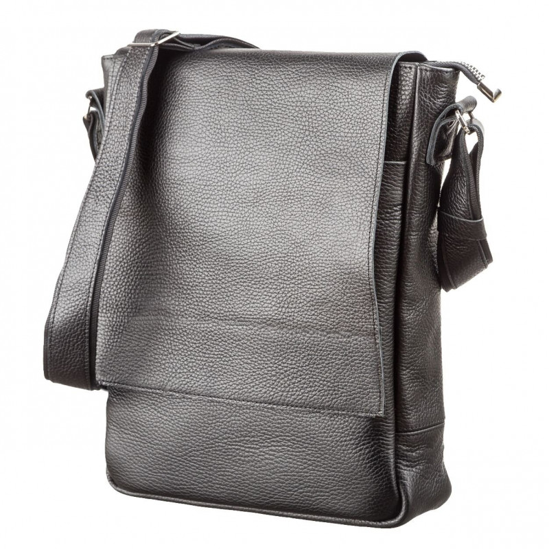 Сумка SHVIGEL з натуральної шкіри Чорна