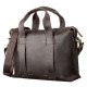 Сумка мужская SHVIGEL кожаная Коричневая