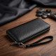 Витончений жіночий гаманець-клатч ST Leather Чорний