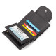 Гаманець жіночий ST Leather (ST) компактний Чорний