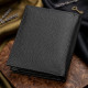 Гаманець жіночий ST Leather (ST) компактний Чорний
