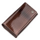 Кошелек женский ST Leather (SA) лакированная кожа Коричневый