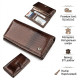 Гаманець жіночий ST Leather (SA) лакована шкіра Коричневий