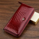 Гаманець жіночий ST Leather (SA) на блискавці Бордовий