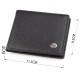 Мужской кошелек ST Leather (ST) кожаный Черный
