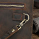 Красива барсетка чоловіча в шкірі Crazy horse Vintage Коричнева