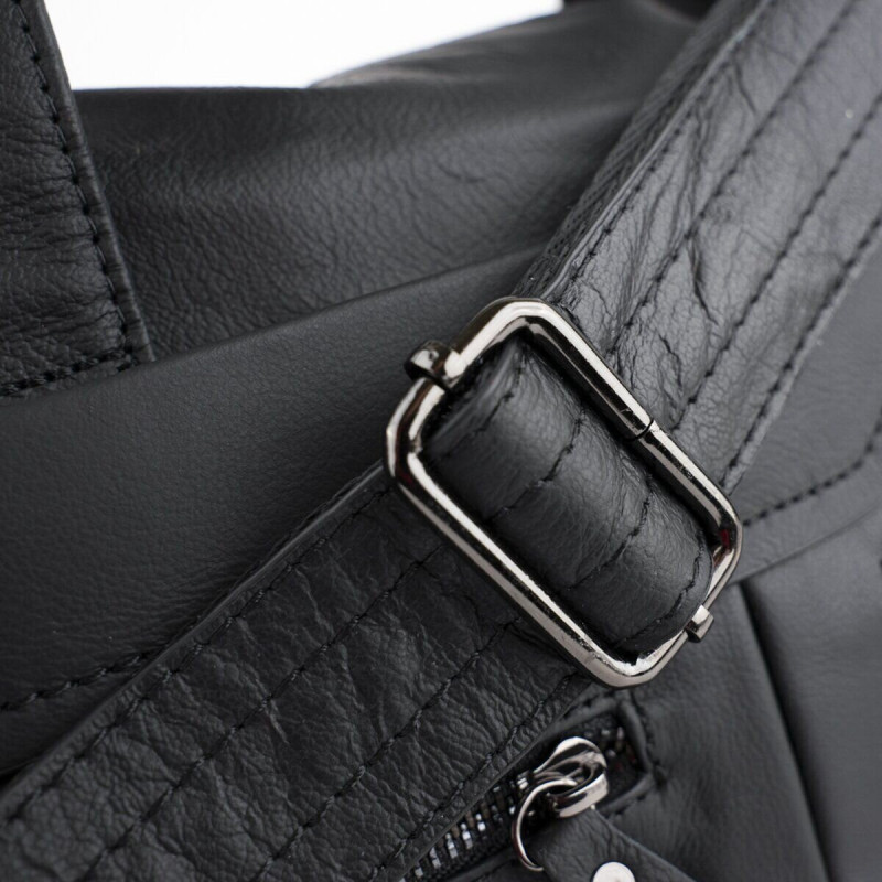 Сумка мужская Vintage для ноутбука и документов Черная