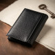 Візитниця-книжка ST Leather Чорна