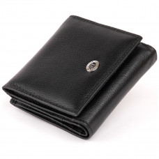 Компактный кошелек женский ST Leather Черный