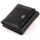 Компактный кошелек женский ST Leather Черный