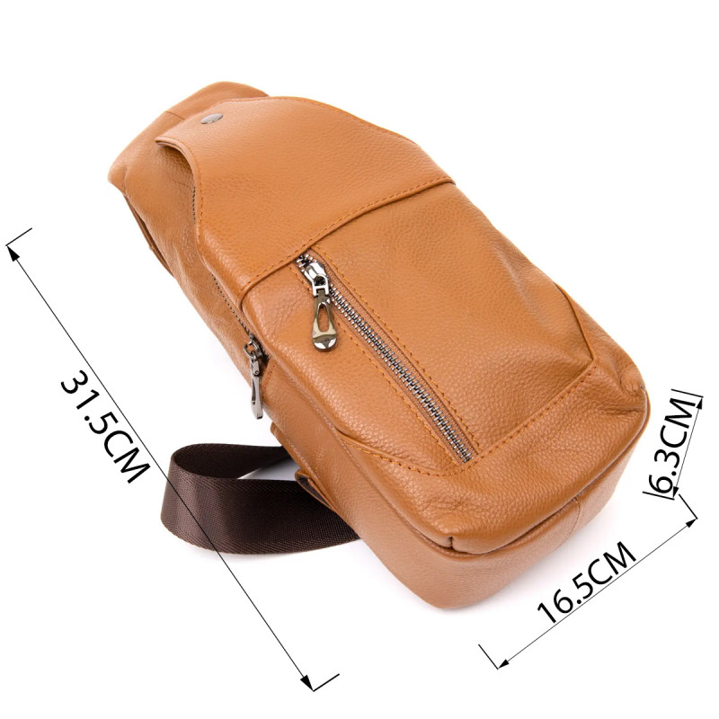 Сумка крос боді Vintage Руда