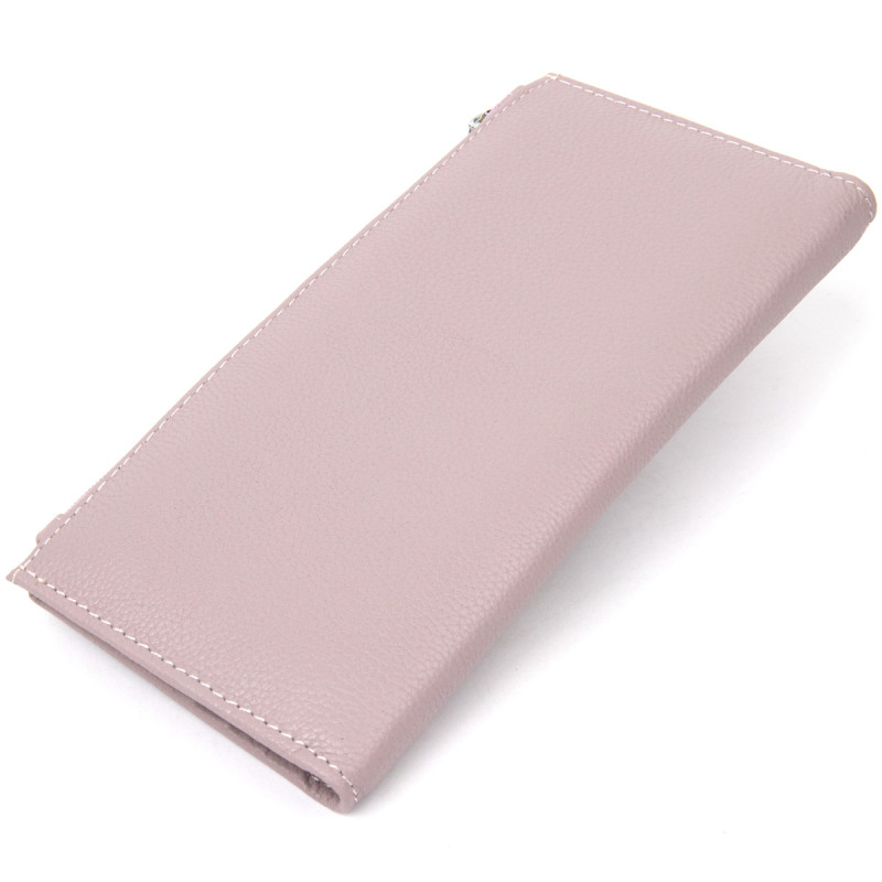 Женский кожаный кошелек ST Leather  Лиловый