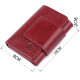 Практичне жіноче портмоне Grande Pelle Бордовий