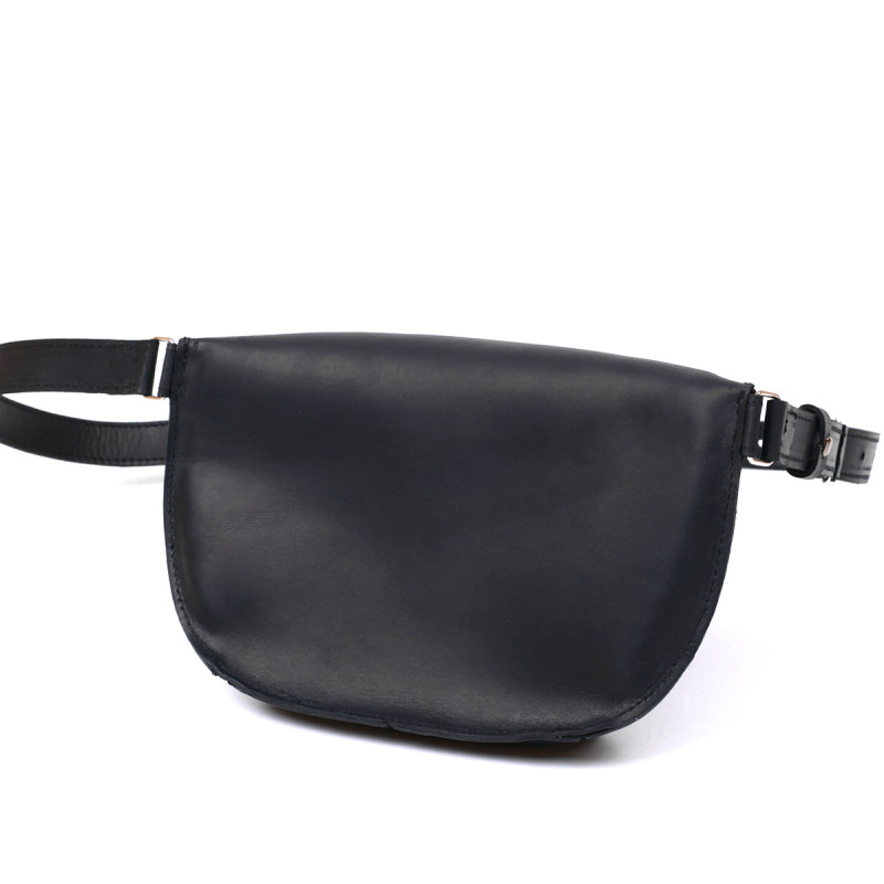 Стильная винтажная женская бананка Shvigel Черный