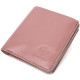Невелике портмоне з натуральної шкіри GRANDE PELLE Пудровий