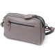 Сумка женская на два отделения из натуральной кожи Vintage Серая