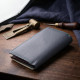 Незвичайний жіночий шкіряний гаманець у три складання ST Leather Різнокольоровий