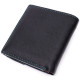 Женский оригинальный кошелек среднего размера из натуральной кожи ST Leather Черный