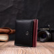 Стильный женский кошелек с оригинальной монетницей из натуральной кожи ST Leather Разноцветный