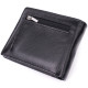 Кожаное мужское портмоне из зажимом ST Leather Черный