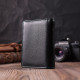 Стильный кошелек для женщин из натуральной кожи ST Leather Черный
