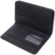 Мужской клатч с блоком для карт из натуральной кожи ST Leather Черный