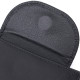 Зручний жіночий гаманець із монетницею із натуральної шкіри ST Leather Чорний