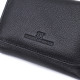 Красивое женское портмоне с монетницей из натуральной кожи ST Leather Черный