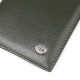 Практичная обложка на паспорт универсального формата из натуральной кожи ST Leather Зеленый