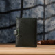 Оригинальная обложка на документы унисекс из натуральной кожи ST Leather Зеленый