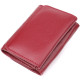 Компактный женский кошелек из натуральной кожи ST Leather Бордовый