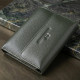 Стильный кошелек среднего размера из натуральной кожи ST Leather Зеленый