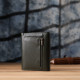 Стильный кошелек среднего размера из натуральной кожи ST Leather Зеленый