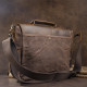 Солидный портфель на плечо Vintage Коричневый