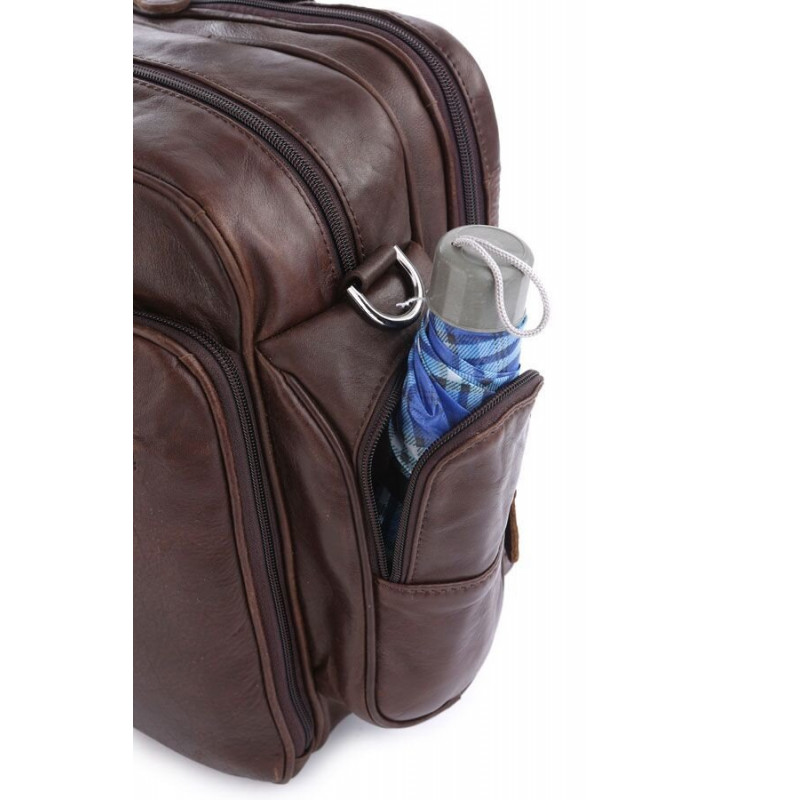 Сумка дорожня Vintage Коричнева