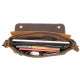 Сумка мужская crazy horse Vintage Коричневая