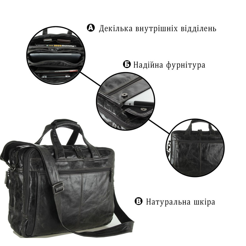 Сумка чоловіча Vintage Болотяна