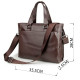 Сумка чоловіча Vintage Коричнева