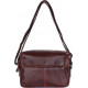 Сумка чоловіча Vintage з натуральної шкіри Коричнева
