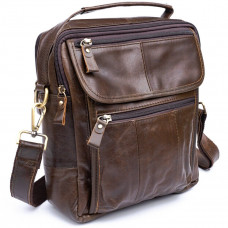 Сумка чоловіча Vintage Коричнева