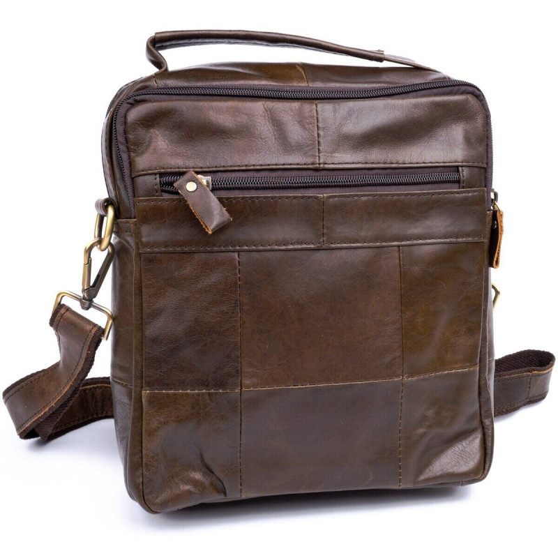 Сумка чоловіча Vintage Коричнева