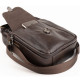 Сумка мужская из плотной кожи Vintage Коричневая