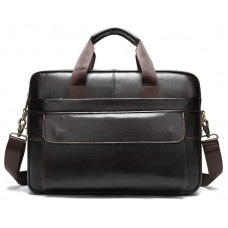 Сумка мужская под ноутбук Vintage Коричневая