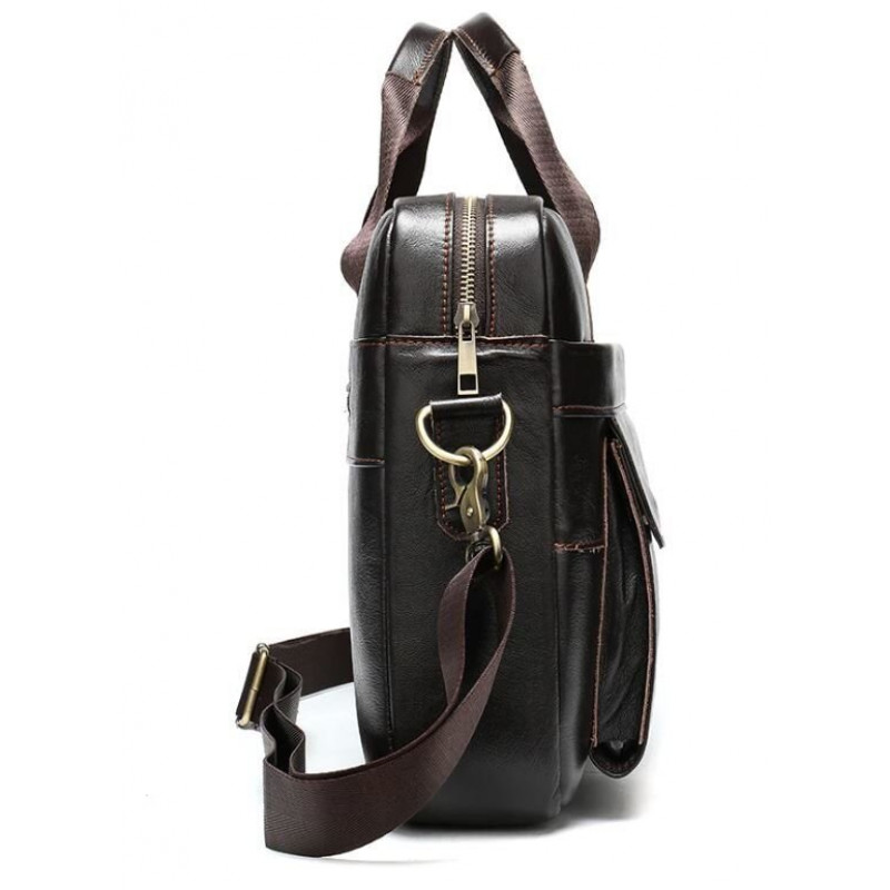 Сумка мужская под ноутбук Vintage Коричневая