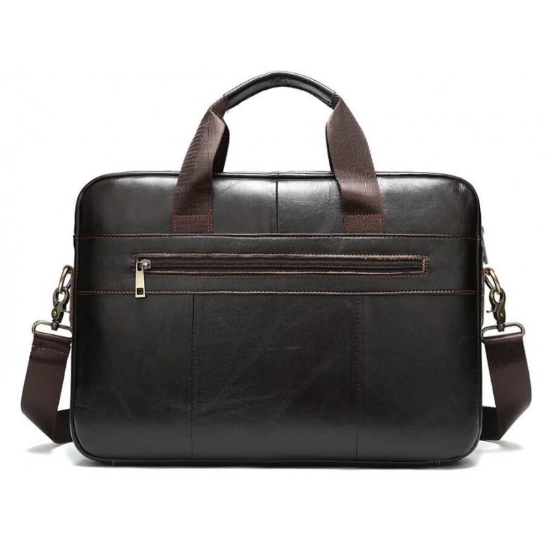 Сумка мужская под ноутбук Vintage Коричневая