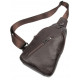 Сумка чоловіча через плече Vintage Коричнева