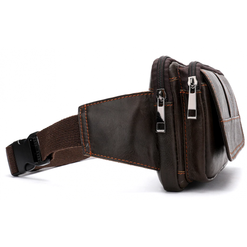 Сумка на пояс Vintage Коричнева